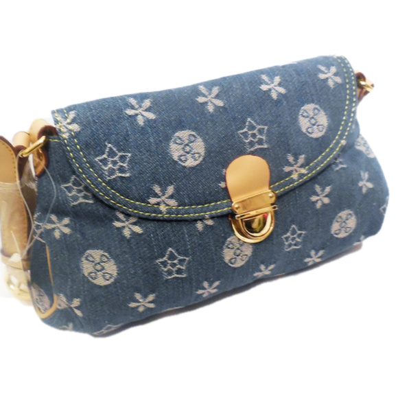 Handbags - Shoulder bag NEW blue denim Purse Handbag